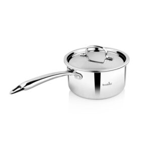 Tri-Ply Stainless Steel Sauce Pan with SS Lid