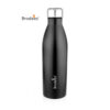 Brodees Ozone Stainless Steel Bottle 1000 ml - One Unit, Black