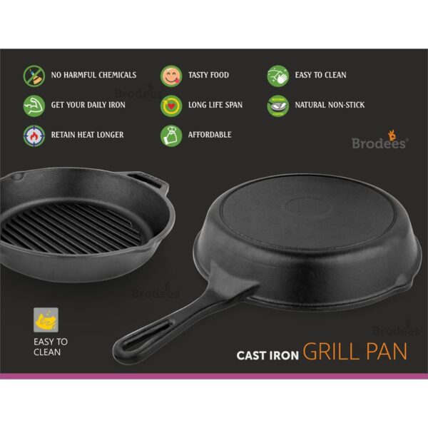 Cast Iron Grill Pan (4)