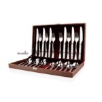 Stainless Steel Laser Etching Cutlery Set of 24 Pcs Packed in Gift Box-4