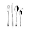 Stainless Steel IRIS Cutlery Set of 24 Pcs Packed in Gift Box-3