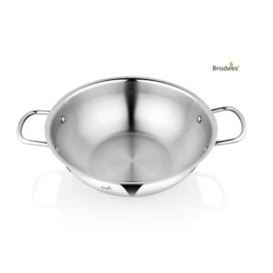 Stainless Steel Kadhai 24 Cm-2.5L (7)